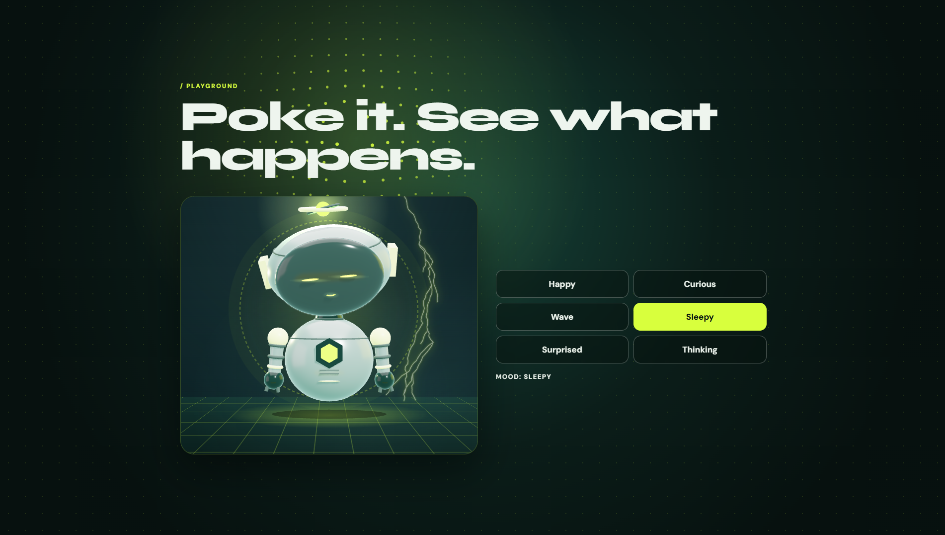 NOVA — Robot Website screenshot 2
