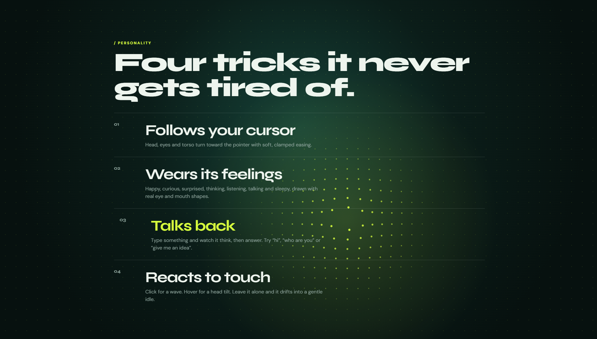 NOVA — Robot Website screenshot 4