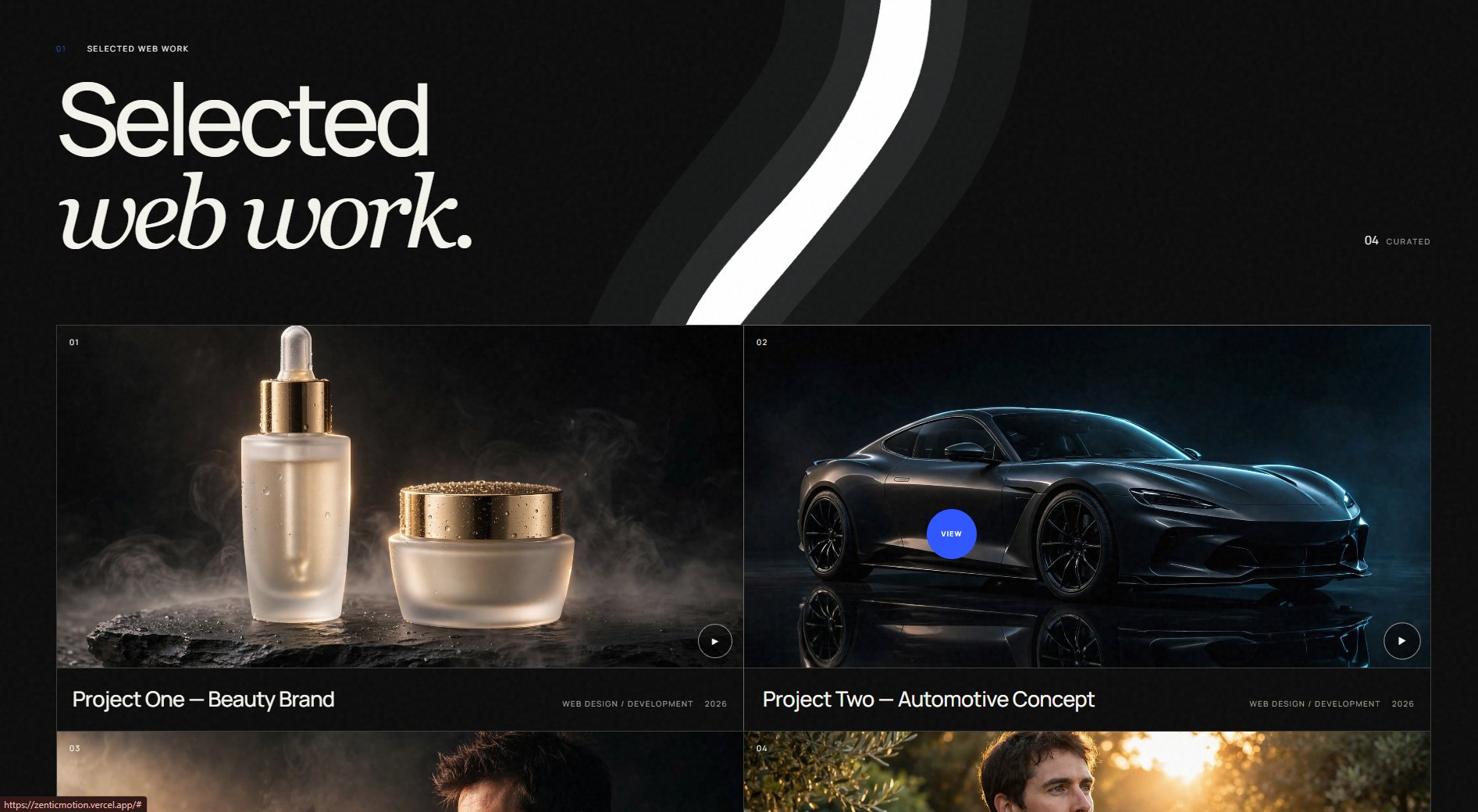 Your Studio — Portfolio Website screenshot 2